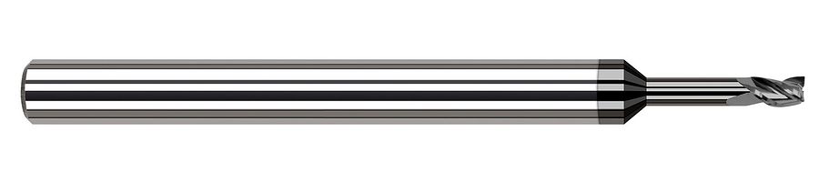 Picture of Harvey Tool 33312-C4 .187 Dia Carbide Stb FL 5x RCH EM, Diamond End Mill Standard Flute Standard Helix Carbide Diamond Single End Square Sharp